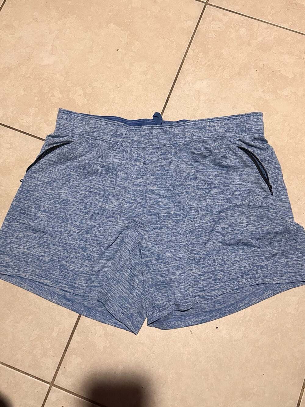 Liberty Pro Men's Athletic Performance Shorts Blue Size Large - Picture 2 of 4